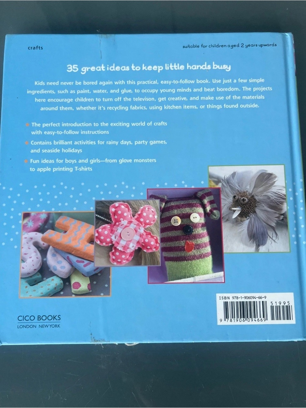 Green Crafts for Children: 35 Step-by-Step Projects Using Natural, R - VERY GOOD - Picture 2 of 2